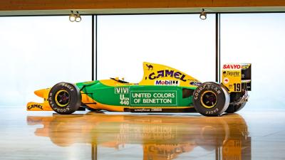1992 Benetton B192 Formula One ex-Michael Schumacher