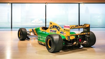 1992 Benetton B192 Formula One ex-Michael Schumacher
