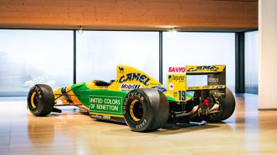 1992 Benetton B192 Formula One ex-Michael Schumacher