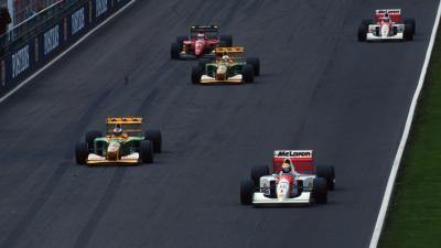 1992 Benetton B192 Formula One ex-Michael Schumacher