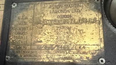 1986 Aston Martin V8 Volante