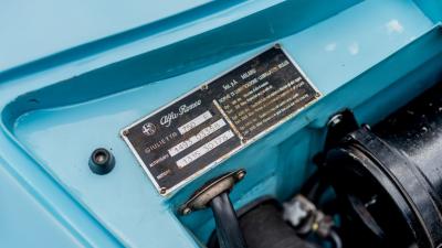 1956 Alfa Romeo Giulietta Sprint Veloce Alleggerita