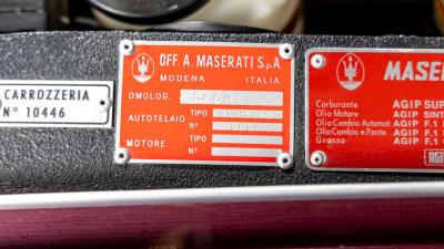 1971 Maserati Ghibli 4.9 SS Coupe