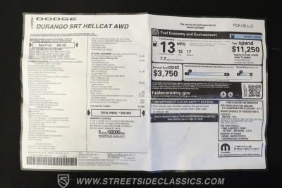 2021 Dodge Durango SRT Hellcat AWD