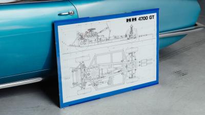 1967 Meccanica Maniero 4700 GT by Michelotti