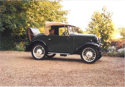 1932 Triumph SUPER SEVEN WITH DICKEY