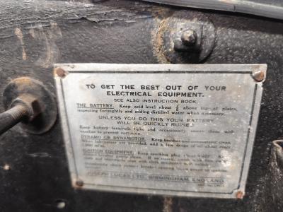 1932 Triumph SUPER SEVEN WITH DICKEY