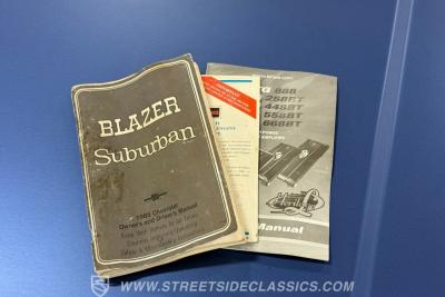 1985 Chevrolet Blazer K5 4X4 Silverado