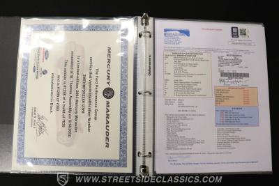 2003 Mercury Marauder 5 Speed