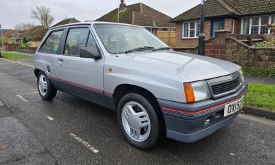 1989 Vauxhall Nova SR