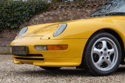 1995 Porsche 993 Carrera Coup&eacute; 3.6 &ldquo;Speed Yellow with Aero-kit&rdquo;