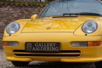 1995 Porsche 993 Carrera Coup&eacute; 3.6 &ldquo;Speed Yellow with Aero-kit&rdquo;