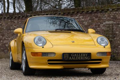1995 Porsche 993 Carrera Coup&eacute; 3.6 &ldquo;Speed Yellow with Aero-kit&rdquo;