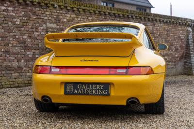 1995 Porsche 993 Carrera Coup&eacute; 3.6 &ldquo;Speed Yellow with Aero-kit&rdquo;