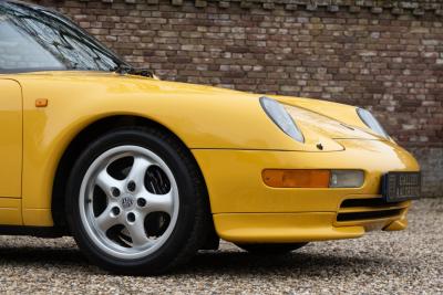 1995 Porsche 993 Carrera Coup&eacute; 3.6 &ldquo;Speed Yellow with Aero-kit&rdquo;