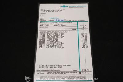 1966 Chevrolet Corvette 427 Convertible