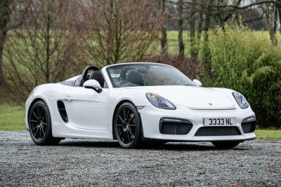 2016 Porsche BOXSTER SPYDER 981
