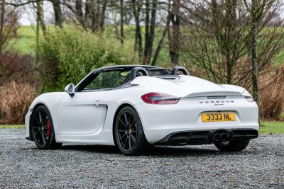2016 Porsche BOXSTER SPYDER 981