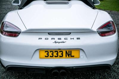 2016 Porsche BOXSTER SPYDER 981