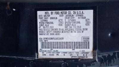 1990 Ford Bronco 4X4 Eddie Bauer