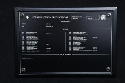 2021 Ferrari F8 SPIDER