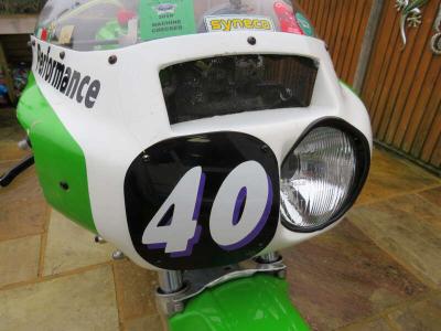 1985 HARRIS KAWASAKI RACE BIKE