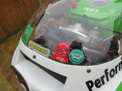 1985 HARRIS KAWASAKI RACE BIKE