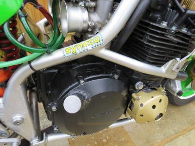 1985 HARRIS KAWASAKI RACE BIKE