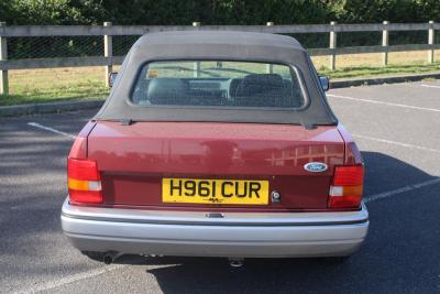 1990 Ford ESCORT XR3I CONVERTIBLE