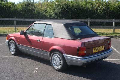 1990 Ford ESCORT XR3I CONVERTIBLE