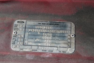 1990 Ford ESCORT XR3I CONVERTIBLE