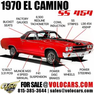 1970 Chevrolet El Camino SS 454