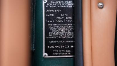 1998 Bentley Azure Convertible