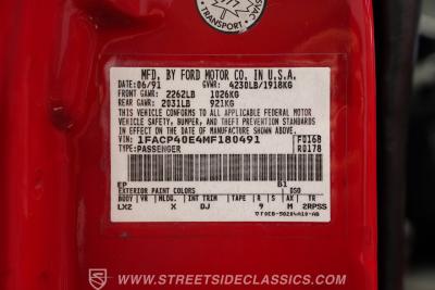 1991 Ford Mustang LX 5.0