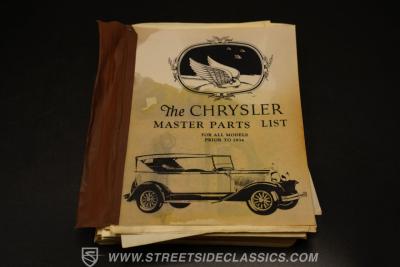 1932 Chrysler CI Rumble Seat Convertible