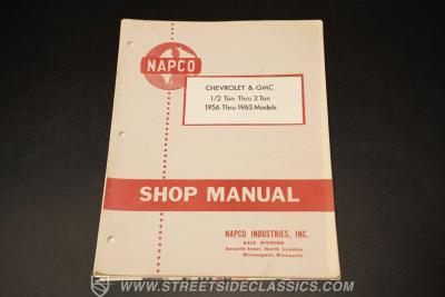 1959 Chevrolet Apache 3800 NAPCO 4X4 Tow Truck