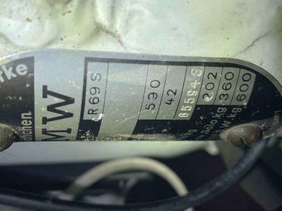 1961 BMW R69