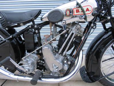 1931 BSA S31-10 DE LUXE SLOPER