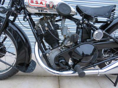 1931 BSA S31-10 DE LUXE SLOPER