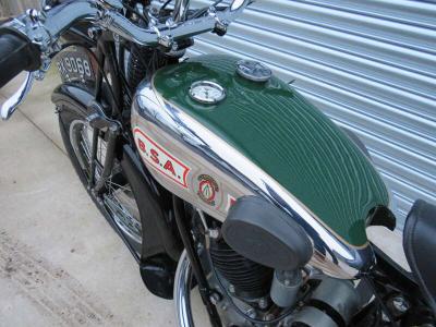 1931 BSA S31-10 DE LUXE SLOPER
