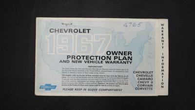 1967 Chevrolet Corvette Sting Ray 327/300 Convertible