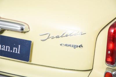 1958 Borgward Isabella Coupe Californie