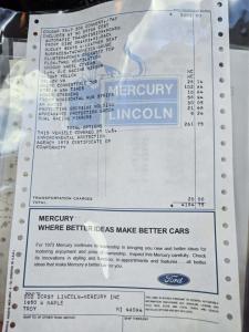 1973 Mercury Cougar XR7