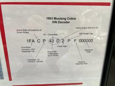 1993 Ford Mustang Cobra