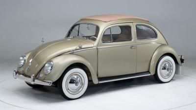 1955 Volkswagen Beetle De Luxe Sunroof Sedan
