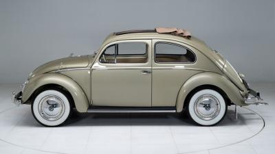 1955 Volkswagen Beetle De Luxe Sunroof Sedan