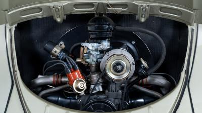 1955 Volkswagen Beetle De Luxe Sunroof Sedan