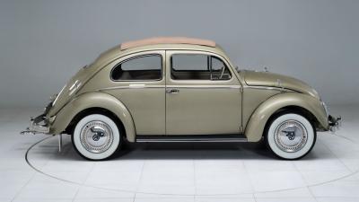 1955 Volkswagen Beetle De Luxe Sunroof Sedan