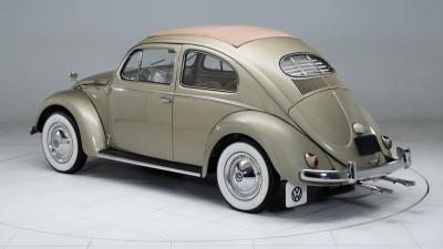 1955 Volkswagen Beetle De Luxe Sunroof Sedan