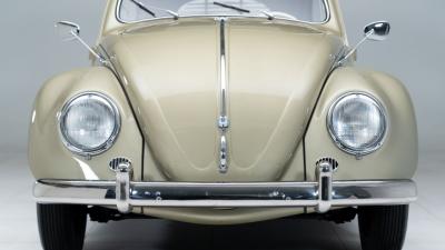 1955 Volkswagen Beetle De Luxe Sunroof Sedan